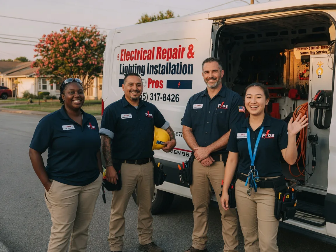 Licensed Electrician company in Meyersville, TX